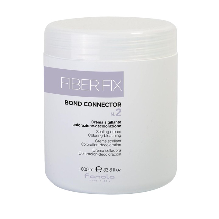 Crema pentru par Fanola Fiber Fix Bond Connector, pH 3-3.7, 1000 ml