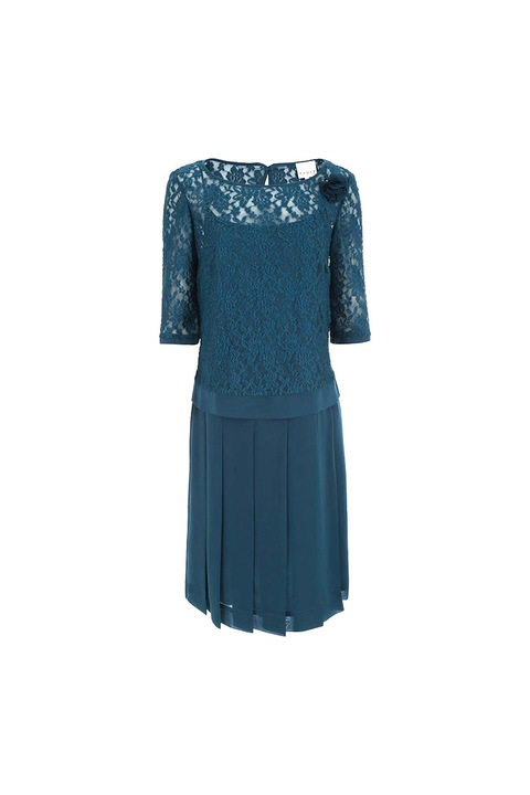 Дамска рокля, Paola Collection, Тюркоаз, EU 38