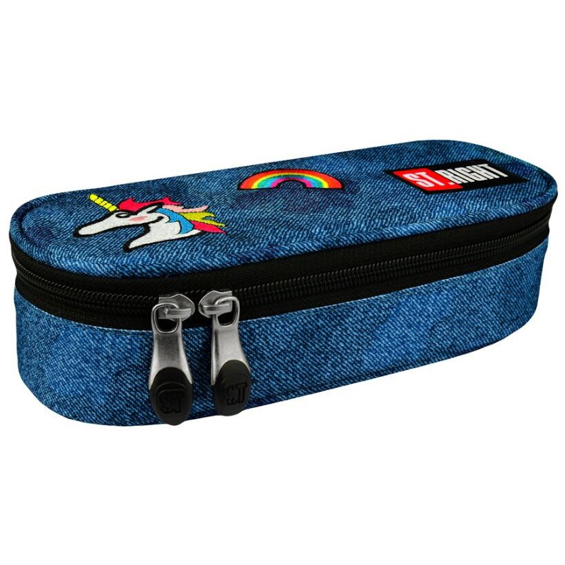 Penar St.Majewski Stright Jeans & Badges, plic