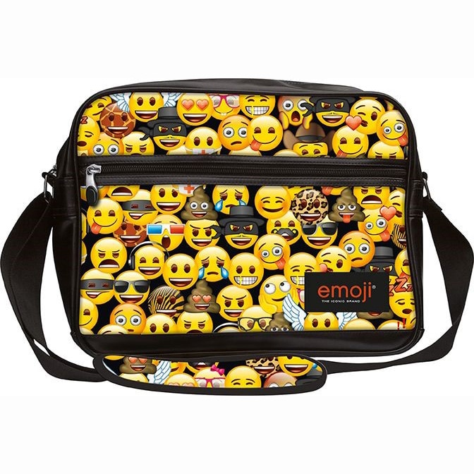 Geanta de umar St.Majewski Emoji Yellow