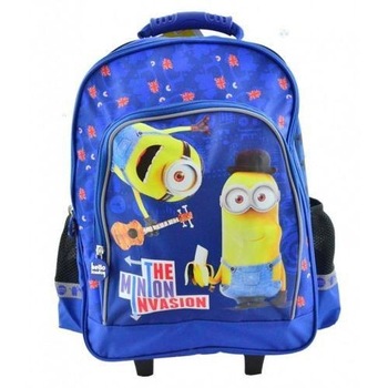 Troler St.Majewski Minions Albastru, 17 x 25 x 41 cm Troler St.Majewski Minions Albastru, 17 x 25 x 41 cm