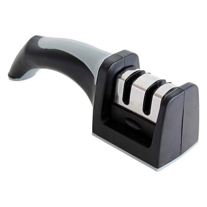 Bohmann késélező, 2 az 1-ben, gyémánt, kerámia, fekete