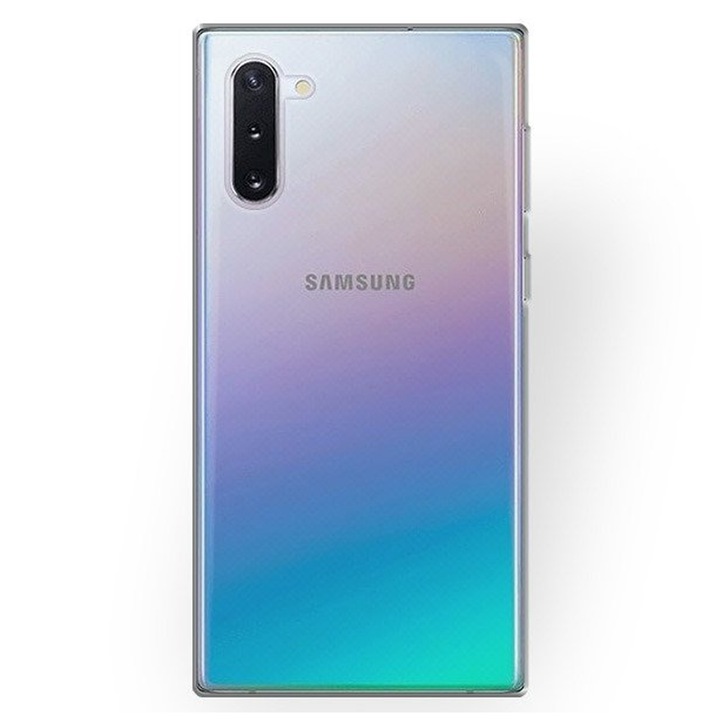 Капак за Samsung Note 10 Plus, (N975) - Silicon Jelly, Gekko iSlim (0.5mm) - Прозрачен