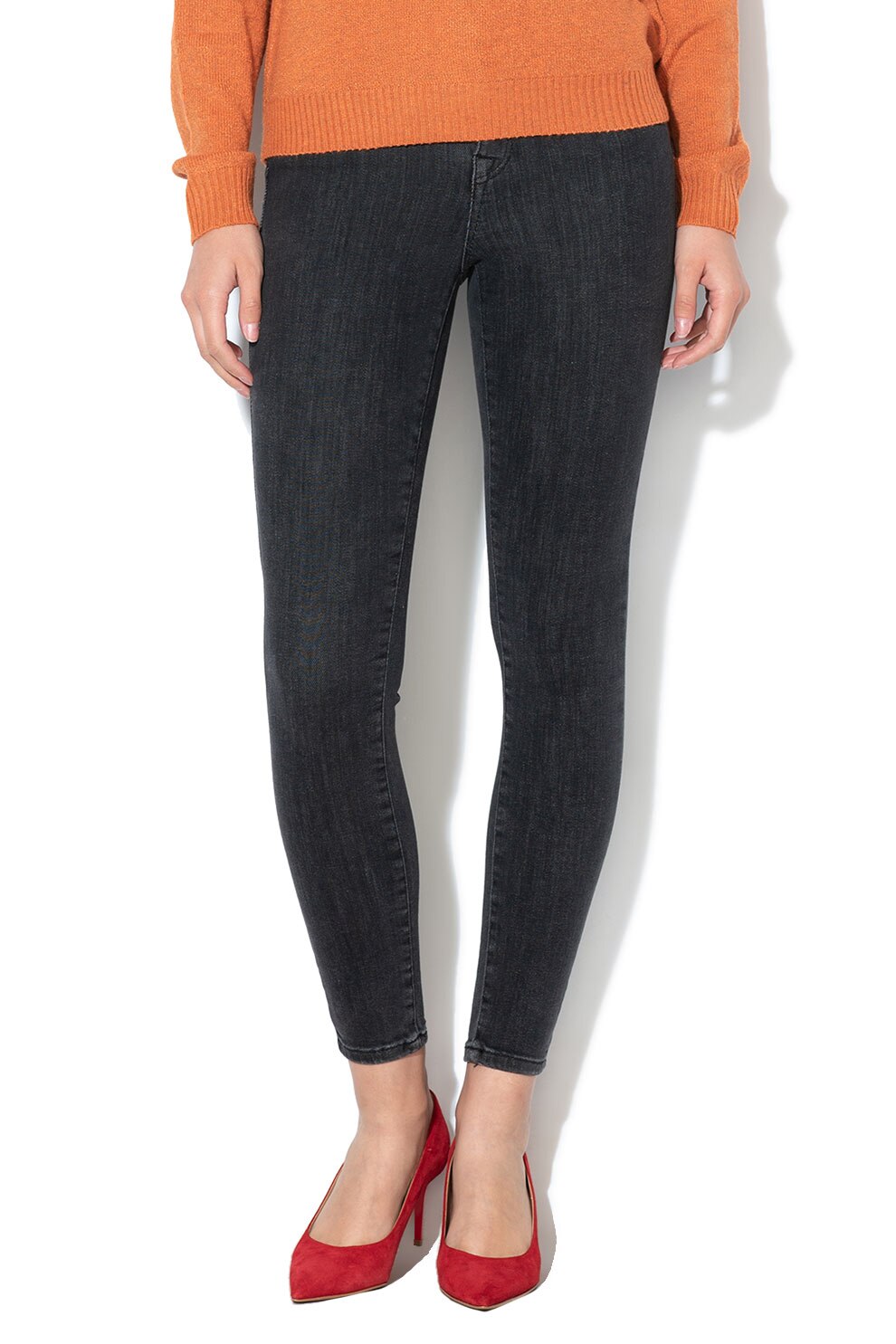 Only, Blugi skinny Power, Gri antracit