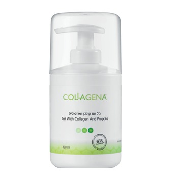 Gel bioactiv de Colagen, Propolis si Arbore de ceai, Collagena Pro, tratamentul acneei, dupa epilare, extractie, calmare, 300 ml Gel bioactiv de Colagen, Propolis si Arbore de ceai, Collagena Pro, tratamentul acneei, dupa epilare, extractie, calmare, 300 ml