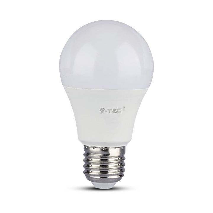 LED крушка V-TAC, 11W, E27, топла светлина 3000K