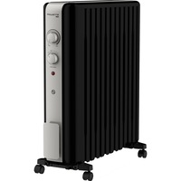 Calorifer electric Intesium Turbo BU2751F0, 2500 W, functie anti-inghet, 25-30 m2, negru/gri