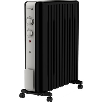 Calorifer electric Rowenta Intesium Turbo BU2751F0, 2500 W, functie anti-inghet, 25-30 m2, negru/gri Calorifer electric Rowenta Intesium Turbo BU2751F0, 2500 W, functie anti-inghet, 25-30 m2, negru/gri