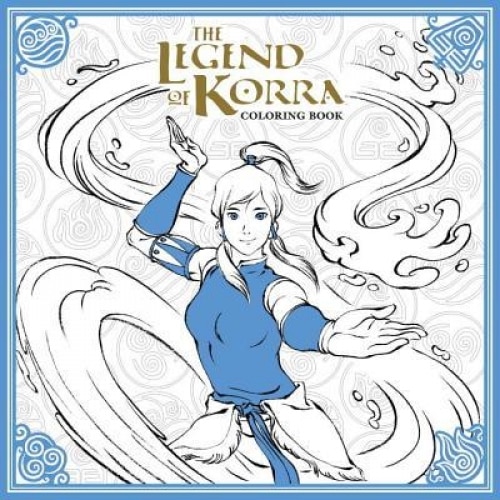 The Legend of Korra Adult Coloring Book, Nickelodeon (Author)
