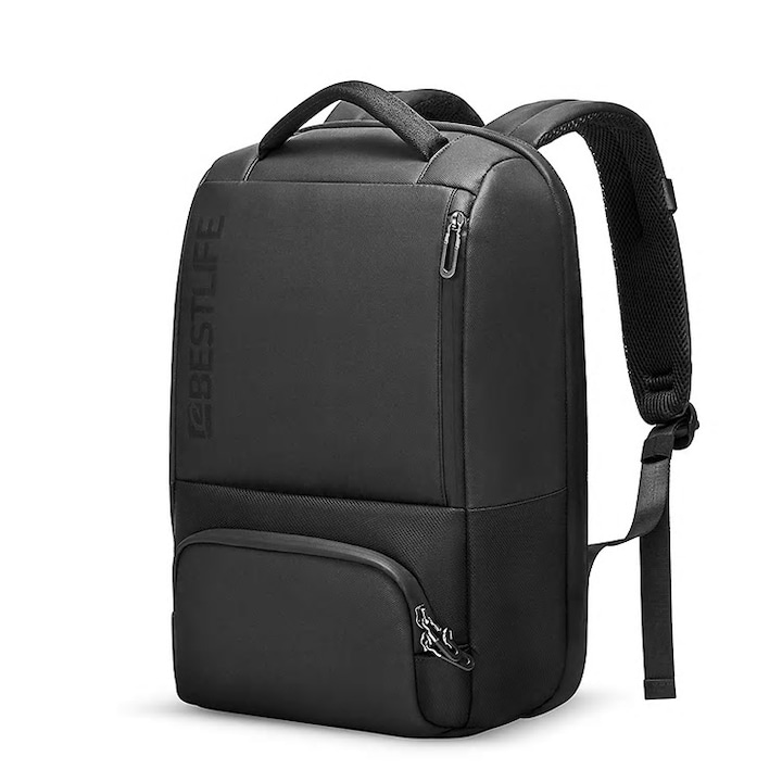 Rucsac laptop BESTLIFE cu sistem antifurt si conectori USB si Type-C