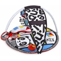 centru de activitati tip covoras educational idealstore panda bear junior echipat cu elemente simbolice ce ajuta la dezvoltarea simturilor se adapteaza cu usurinta permitandu-i copilului sa se joace pe spate pe burta si in pozitia de sezut imagen 10_0_
0