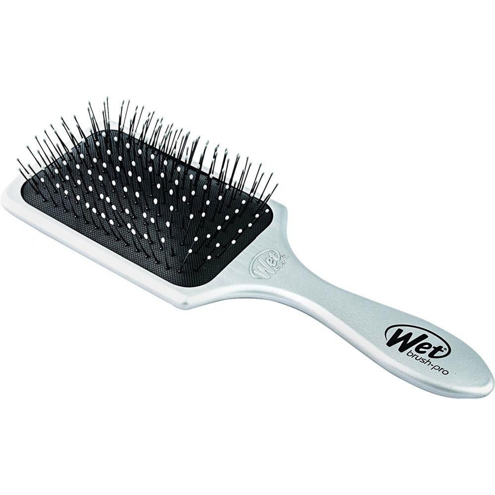 Perie pentru par Wet Brush Detangle Professional Paddle Cold Stone Steel