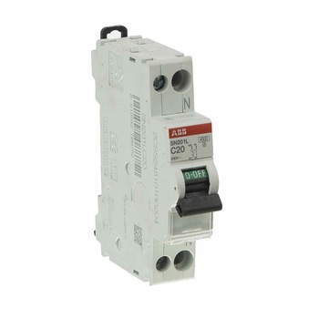 Disjunctor P+N 20A ABB Disjunctor P+N 20A ABB