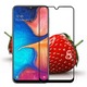 Samsung Galaxy A 70 Full Cover védőfólia, 6D, teljes felületen ragad, átlátszó / fekete