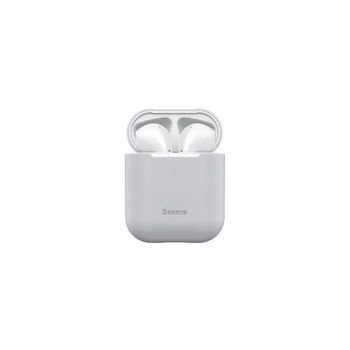 Husa Silicon AirPods 1/2 - Baseus Ultrathin Series WIAPPOD-BZ0G Gray Husa Silicon AirPods 1/2 - Baseus Ultrathin Series WIAPPOD-BZ0G Gray