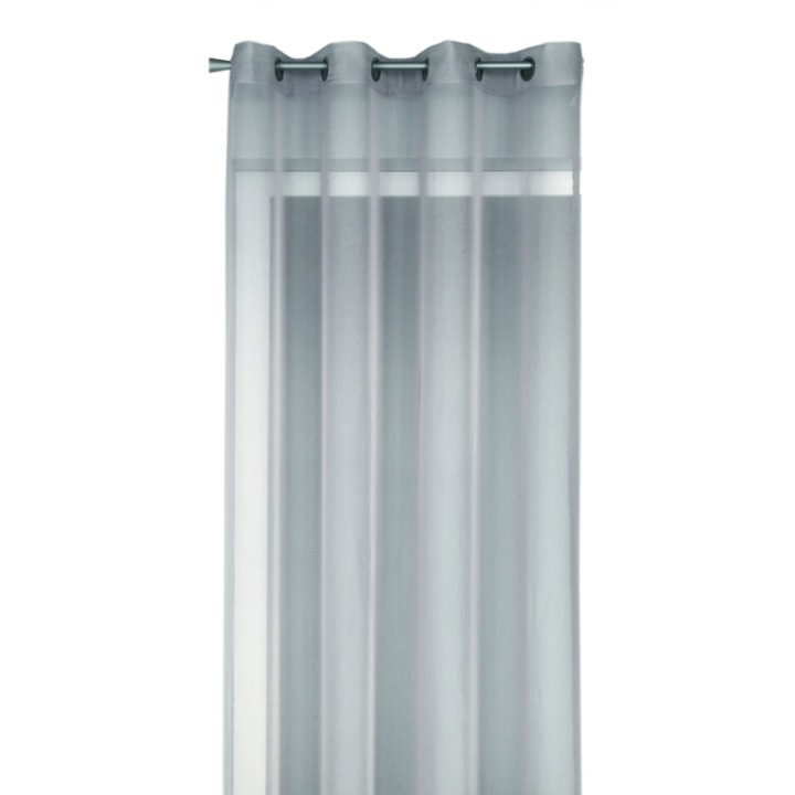 Függöny gyűrűkkel Jake krém-bézs 245x135