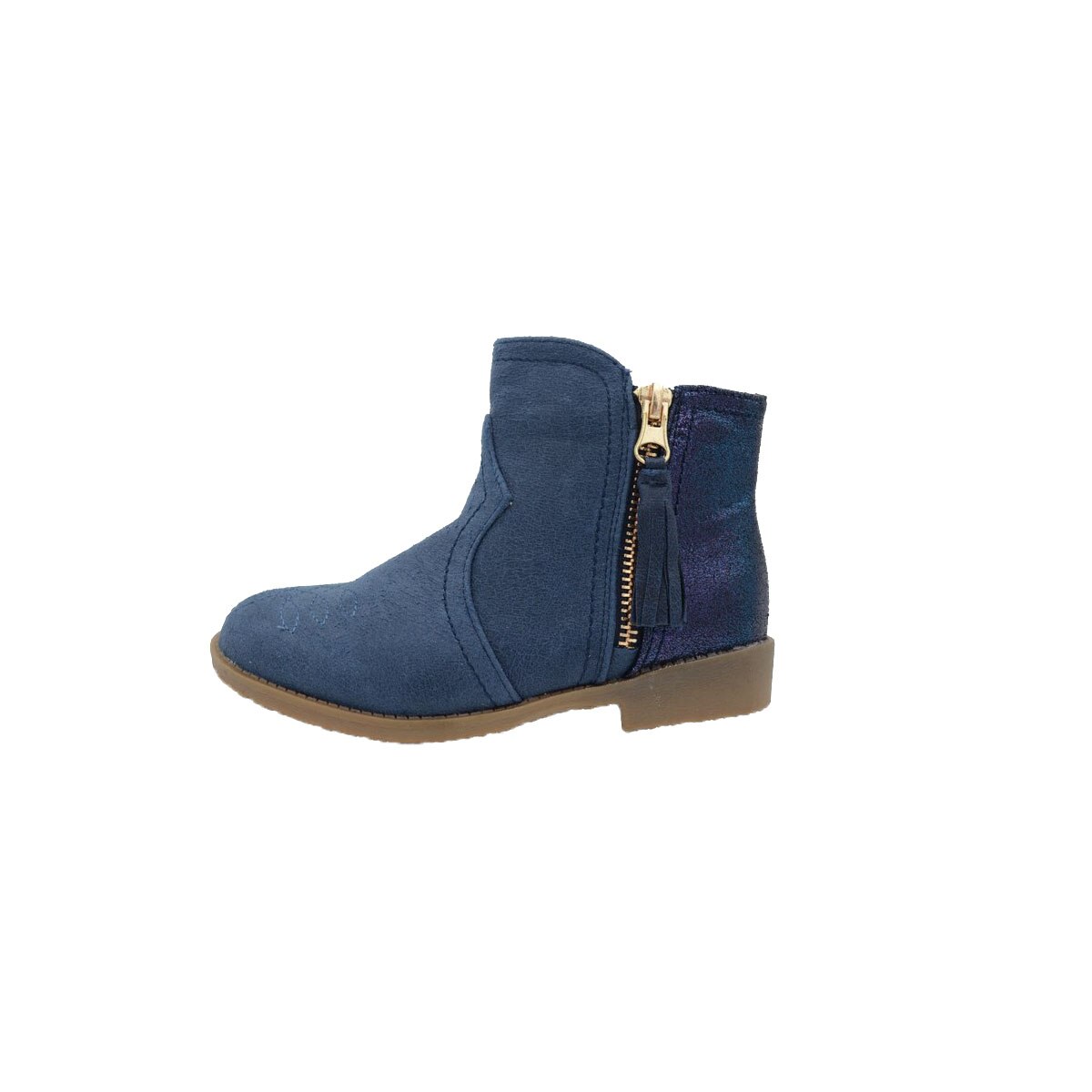 Cizme pentru fetite Kellaifeng K1647301-B, Bleumarin