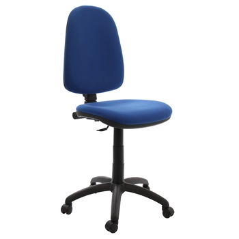 Scaun birou ergonomic YANA, rotativ, stofa C06, albastru deschis