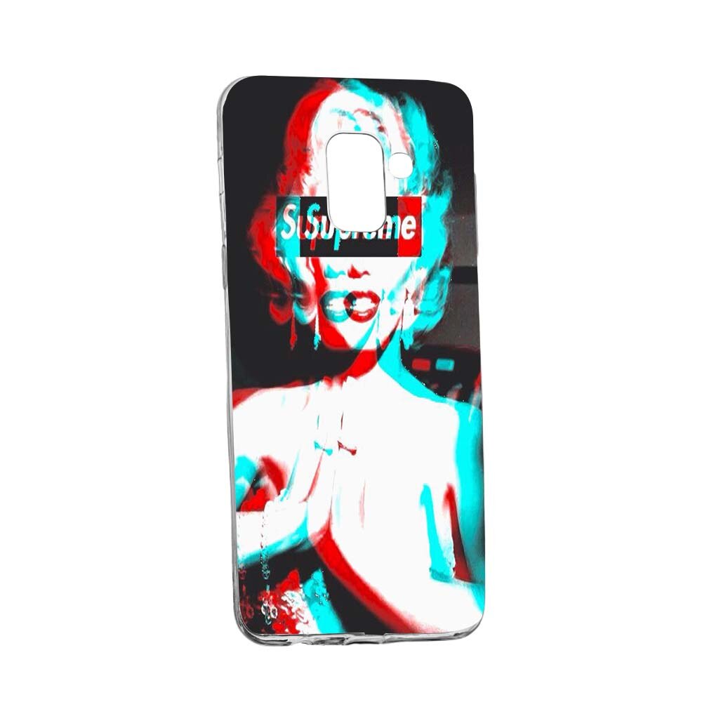 Husa de protectie Supreme, Marilyn Monroe pentru Samsung Galaxy A8 2018 / A5 2018, rezistenta la uzura, anti-alunecare, din silicon Premium, 265