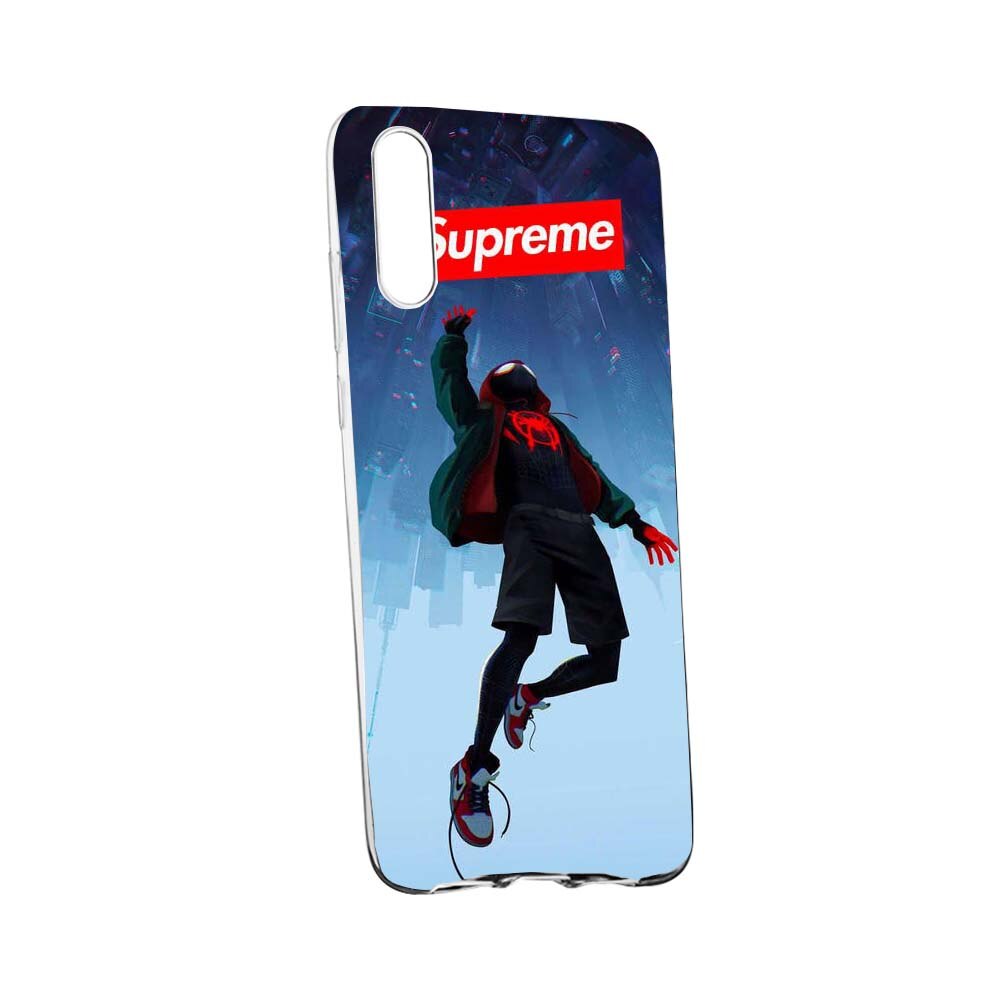Husa de protectie Supreme, Spider-Man pentru Samsung Galaxy M10, rezistenta la uzura, anti-alunecare, din silicon Premium, 264