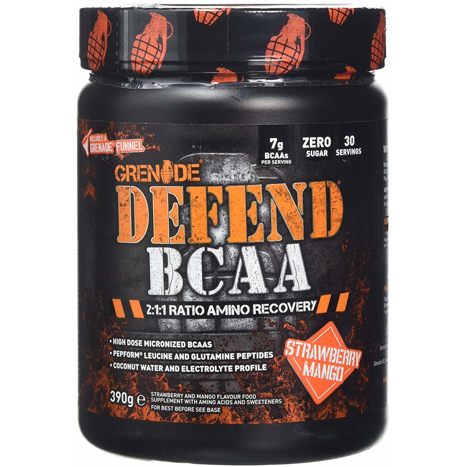 Grenade defend bcaa 390 G strawberry mango