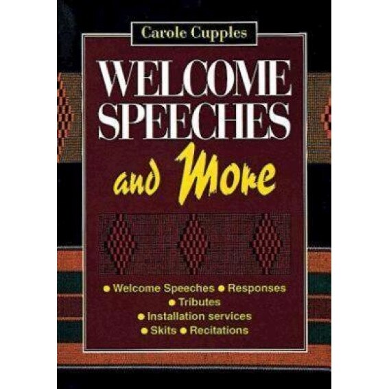 Welcome Speeches and More, Carol Cupples (Author)
