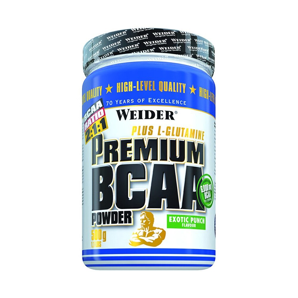 Weider premium bcaa powder 500 G orange