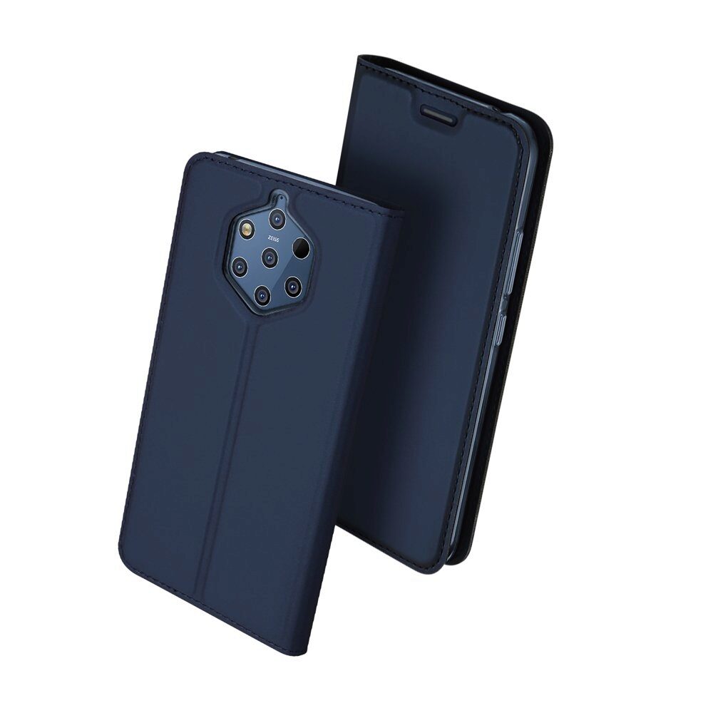 Husa Carte Dux Ducis Anti Amprenta pentru Nokia 9 PureView, Navy