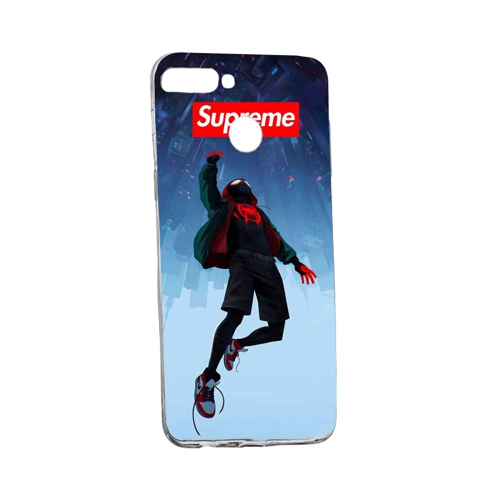 Husa de protectie Supreme, Spider-Man pentru Huawei Y6 Prime 2018, rezistenta la uzura, anti-alunecare, din silicon Premium, 264