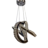 lampa suspendata eleganta pendul led 8235 crom-cristal 80w lustra telecomanda imagen 37_0_
0