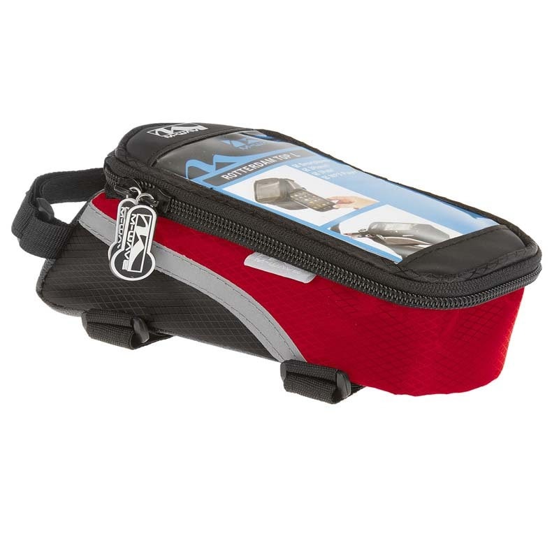 Geanta cadru smartphone M-Wave,Rotterdam Top L,Rosu