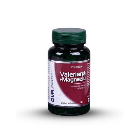Supliment Nutritiv Dvr Pharm Valeriana Magneziu 60 Cps Emag Ro