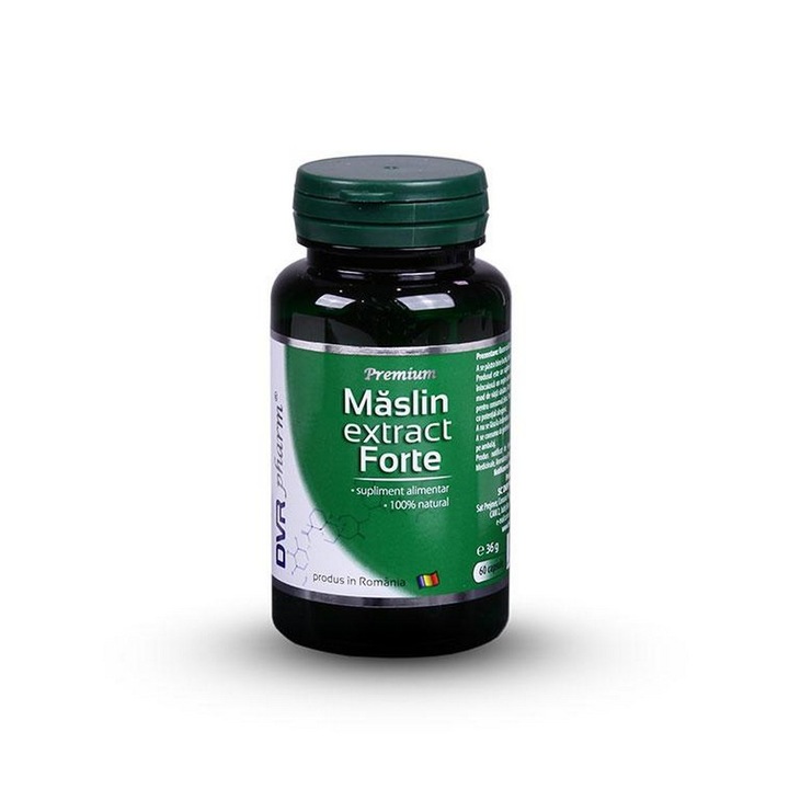 Supliment nutritiv, DVR Pharm, Maslin extract forte, 60 cps