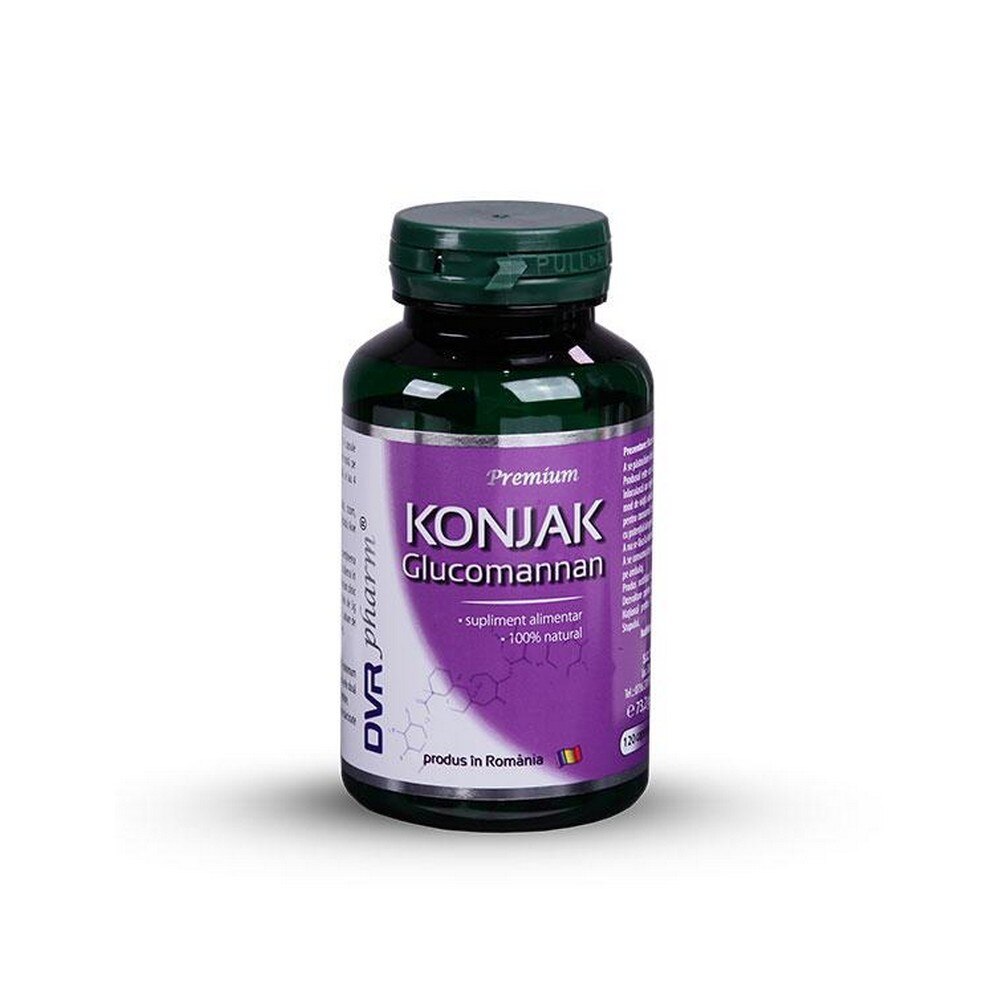 Supliment nutritiv, DVR Pharm, KONJAK, 120 cps