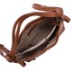 Geanta rucsac 2-in-1 din piele naturala Alesandra maro