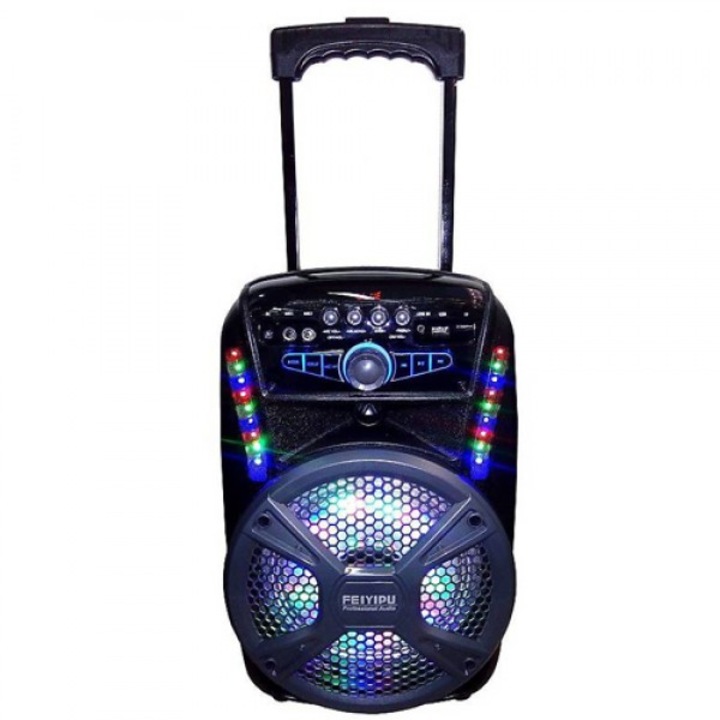 Boxa portabila, Karaoke, ES-81, Baterie incorporata, FM, MP3, card SD, Bluetooth, Microfon