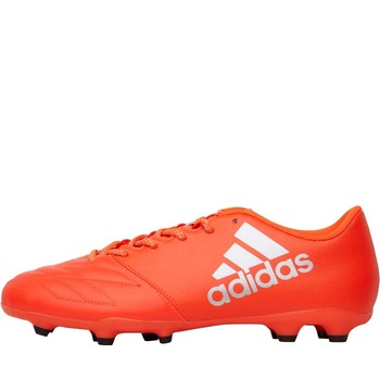Adidas, Adidasi de fotbal din piele naturala, 16.3 Lth FG, Rosu, 44.7 Adidas, Adidasi de fotbal din piele naturala, 16.3 Lth FG, Rosu, 44.7