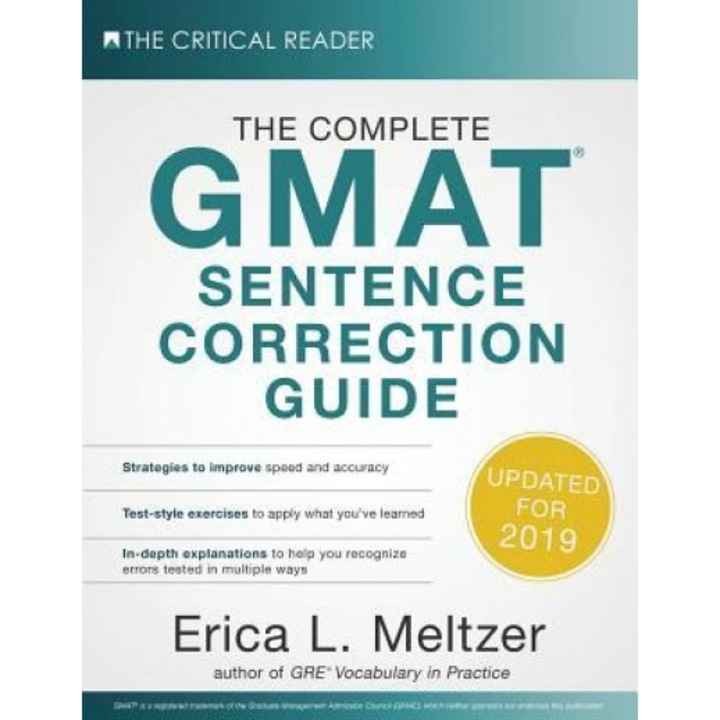 The Complete GMAT Sentence Correction Guide, Erica L. Meltzer (Author)