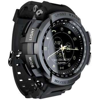 Ceas Smartwatch LOKMAT MK28, display 1.14 inch, rezistent la apa IP68(5 ATM), capacitate baterie 290mAh, pendometru, masoara pasii parcursi, distanta si arderea caloriilor Ceas Smartwatch LOKMAT MK28, display 1.14 inch, rezistent la apa IP68(5 ATM), capacitate baterie 290mAh, pendometru, masoara pasii parcursi, distanta si arderea caloriilor