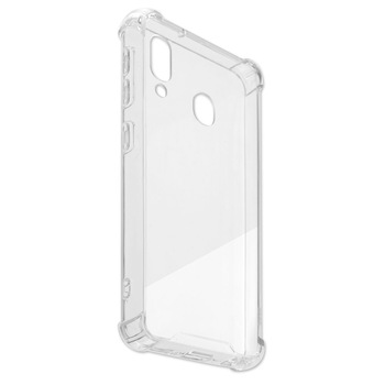 Husa hibrid anti-soc pentru Samsung Galaxy A20E, 4smarts Hard Cover Ibiza, transparent Husa hibrid anti-soc pentru Samsung Galaxy A20E, 4smarts Hard Cover Ibiza, transparent