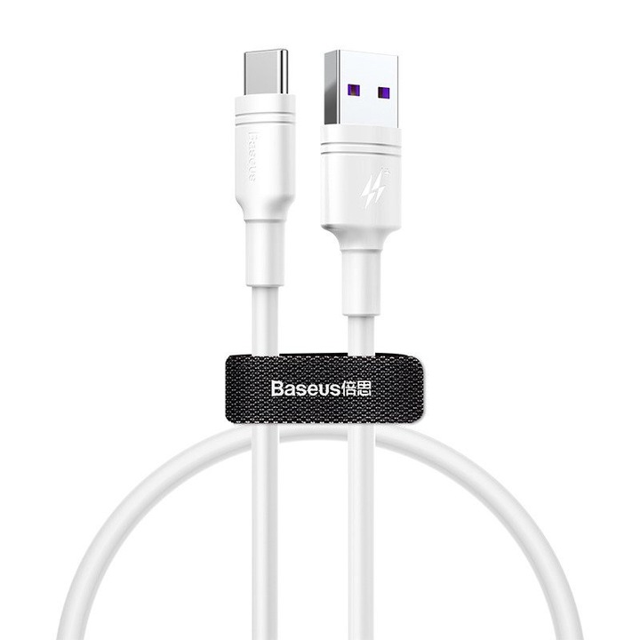 Baseus USB към USB Type-C кабел, поддръжка на Huawei SuperCharge 5A - 2м
