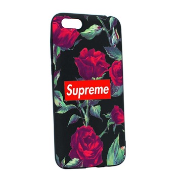 Husa de protectie Supreme, Rose pentru Apple iPhone 6 / 6S, rezistenta la uzura, anti-alunecare, din silicon Premium, B262 Husa de protectie Supreme, Rose pentru Apple iPhone 6 / 6S, rezistenta la uzura, anti-alunecare, din silicon Premium, B262