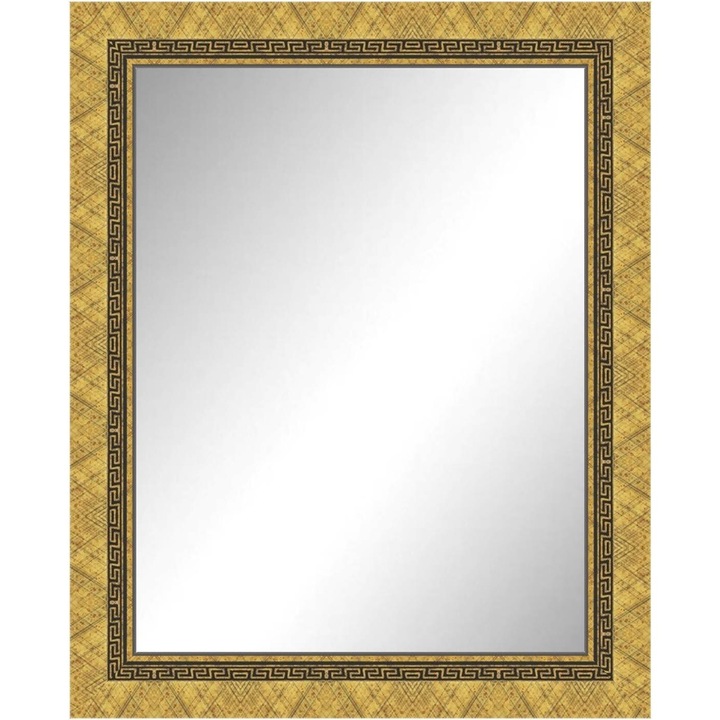 Огледало Cattleya Home Лола, Златист, 60х80 см