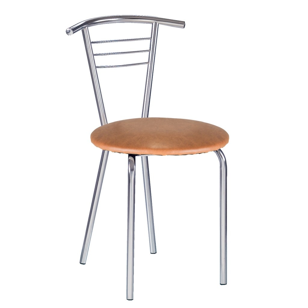 Scaun bucatarie TINA, Piele ecologica, Aramiu