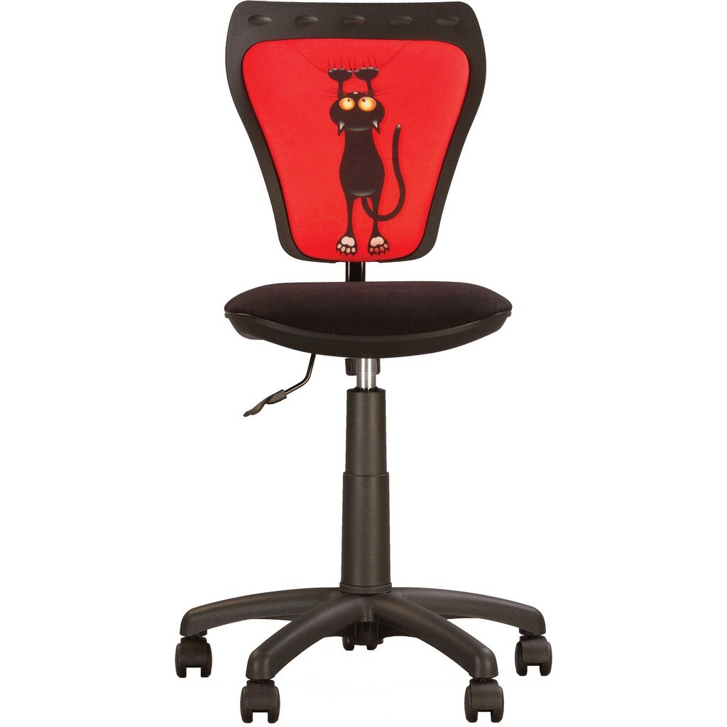 Scaun birou copii MINISTYLE CAT, stofa fantasy cu model