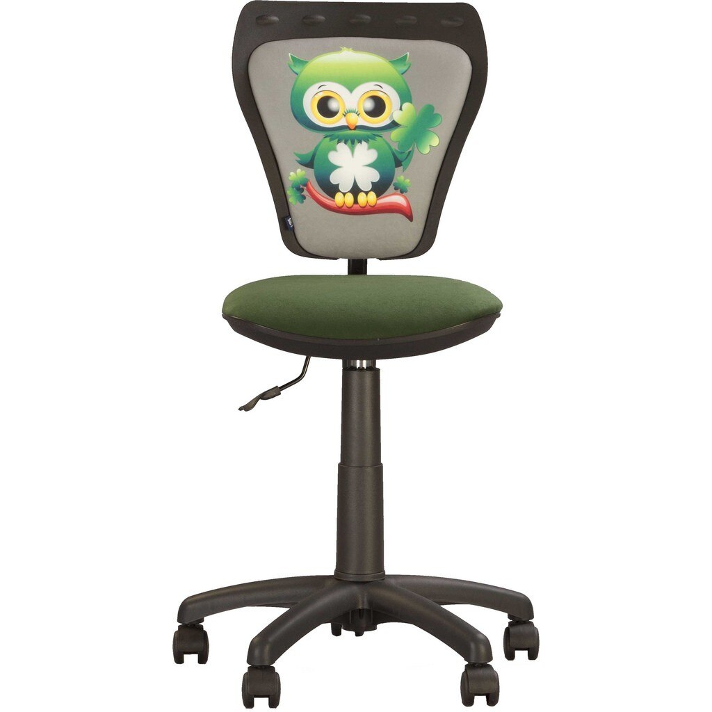 Scaun birou copii MINISTYLE BUFNITA, stofa fantasy cu model