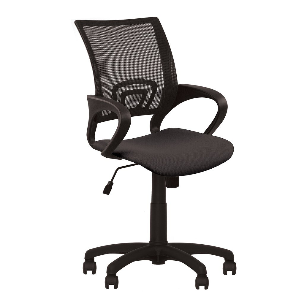 Scaun de birou NETWORK GTP, Negru stofa cagliari