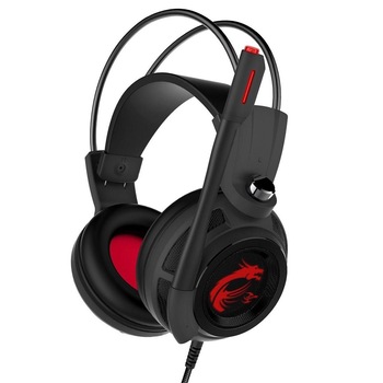 Casti gaming MSI DS502, Negru Casti gaming MSI DS502, Negru