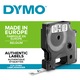 Etichete DYMO LabelManager D1, 9mm x 7m, negru/alb, 40913, S0720680