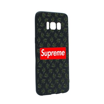 Husa de protectie Supreme, Cannabis pentru Samsung Galaxy S8 Plus, rezistenta la uzura, anti-alunecare, din silicon Premium, B263 Husa de protectie Supreme, Cannabis pentru Samsung Galaxy S8 Plus, rezistenta la uzura, anti-alunecare, din silicon Premium, B263
